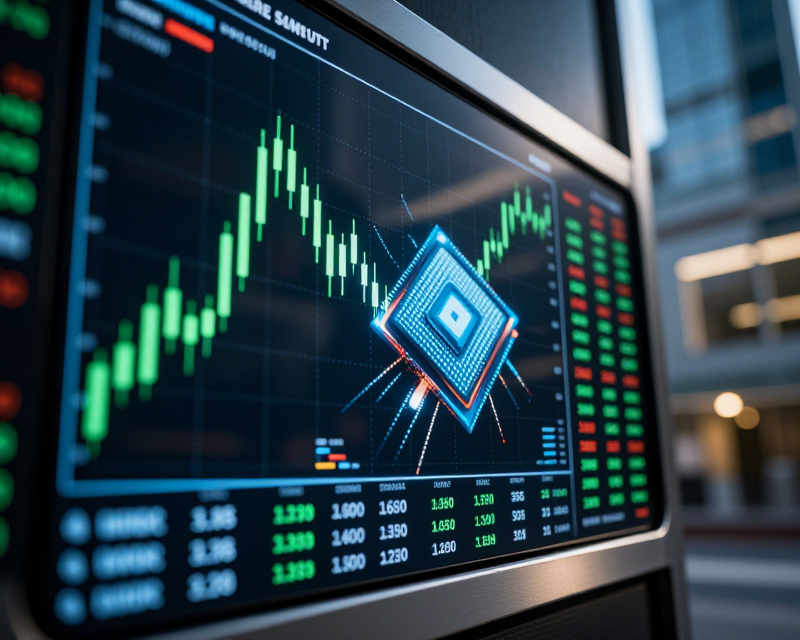 Digital Stock Market Display