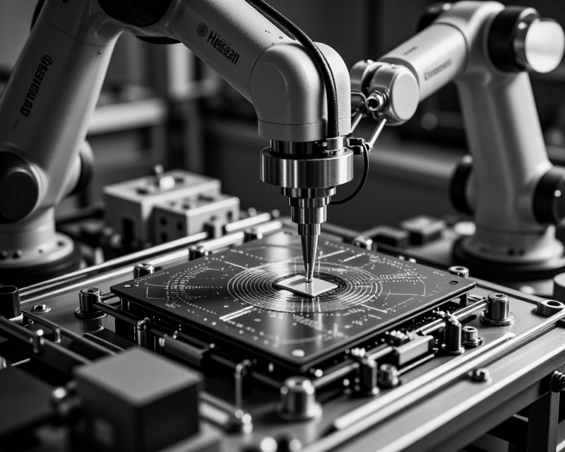 Semiconductor Tech Symbolism