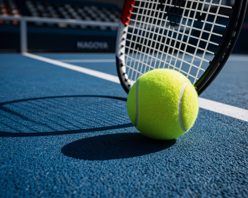 Soft Tennis Close-up