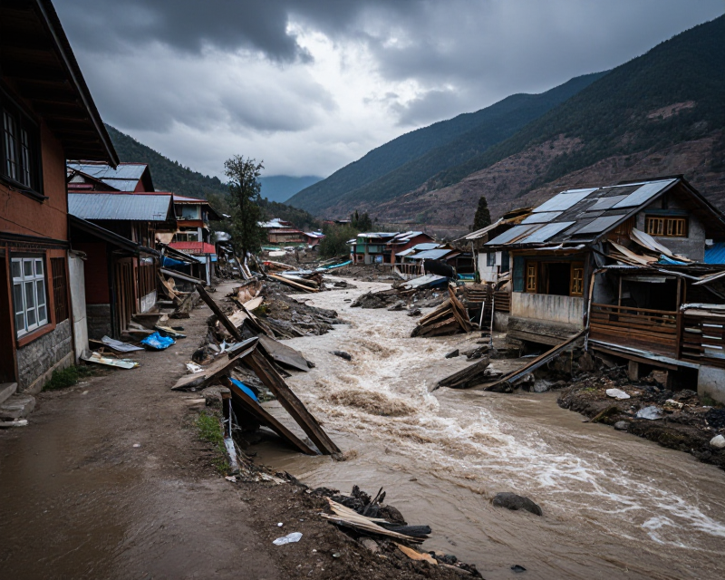 Nepal Flood Aftermath