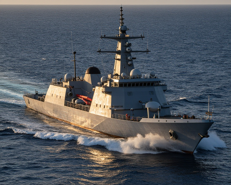 South Korean Naval Frigate Victory