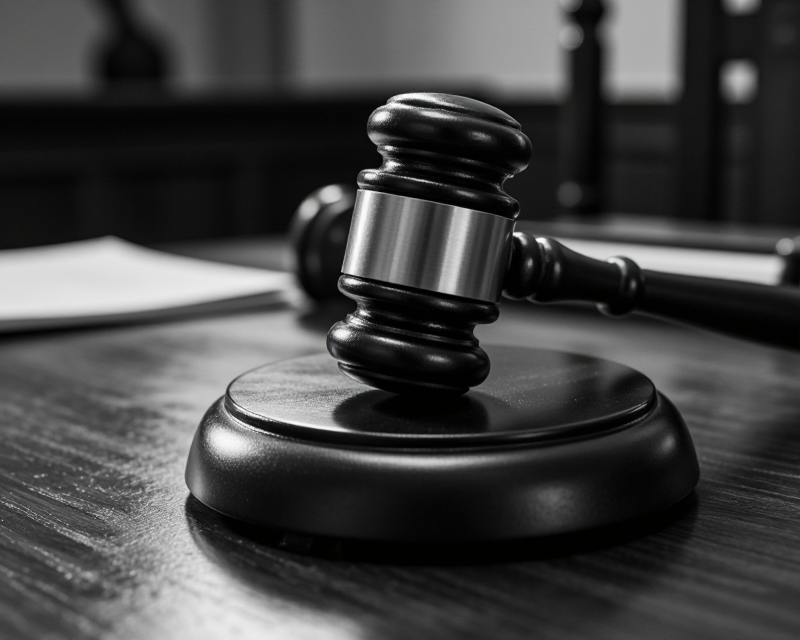 Justice and Law Gavel