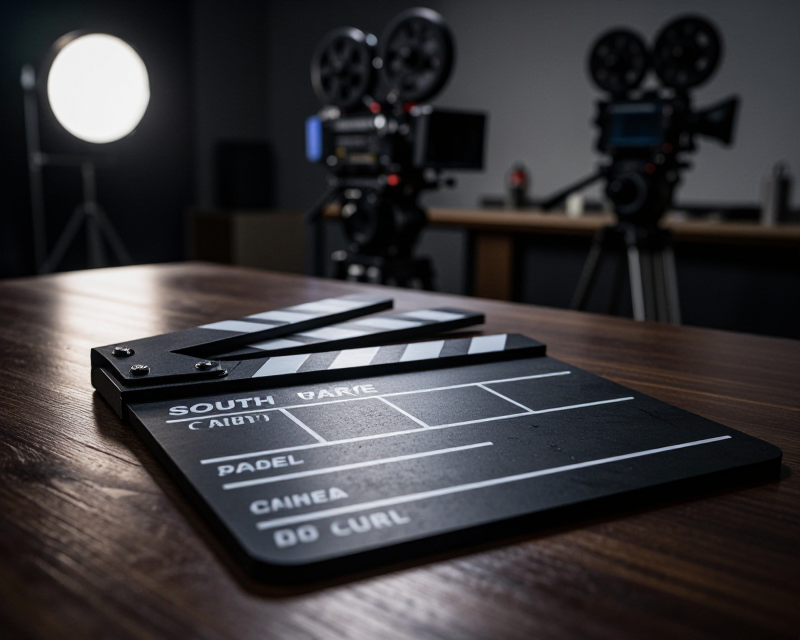 Cinematic Film Production Atmosphere