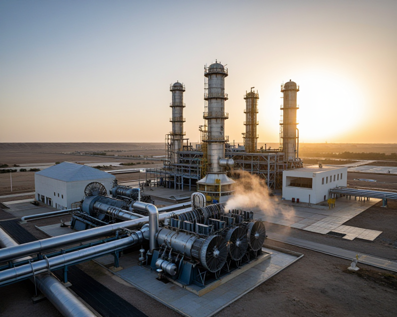 Industrial Gas Power Plant in Oman