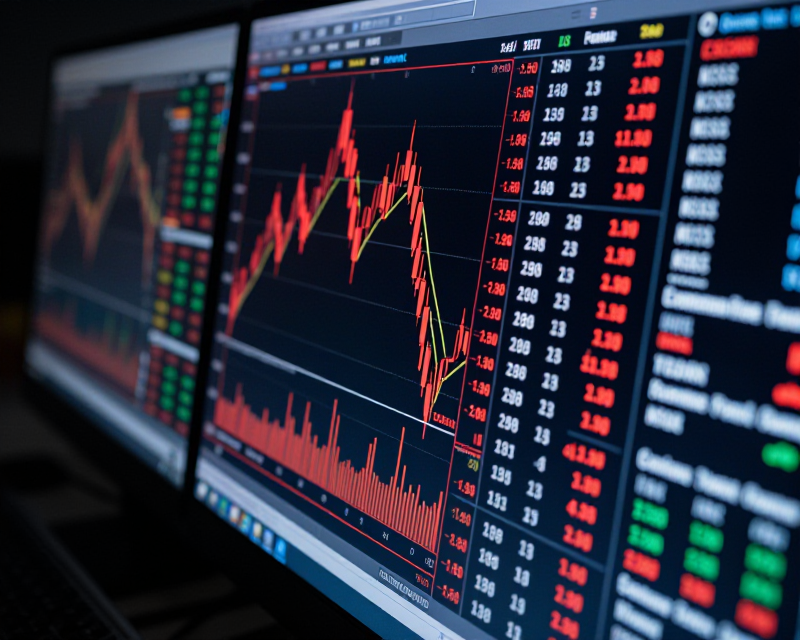 Stock Market Decline Visual