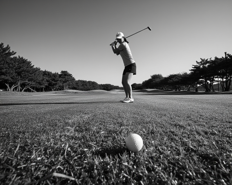Professional Golf Tournament Atmosphere