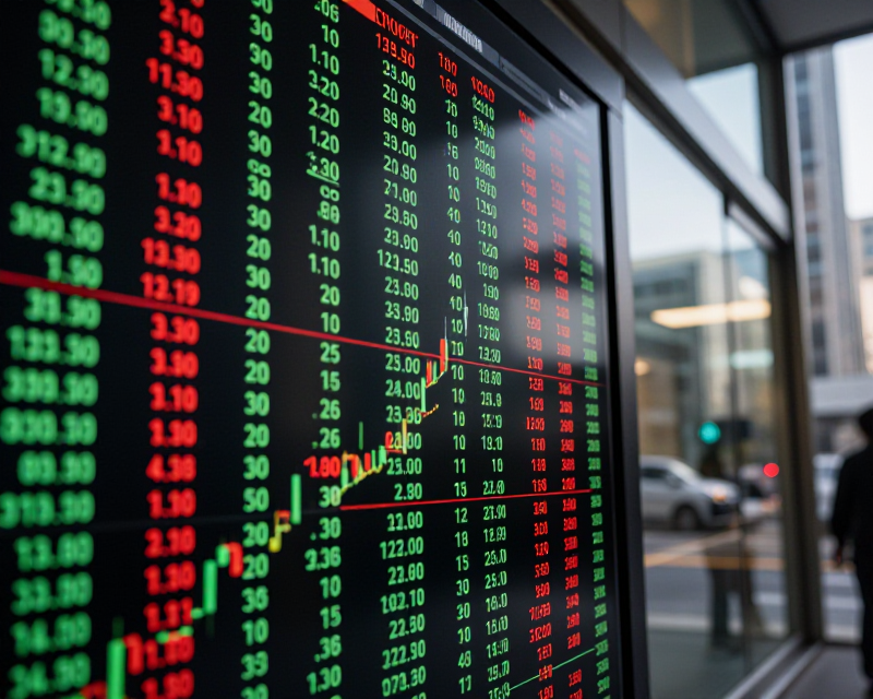 Stock Market Data Display
